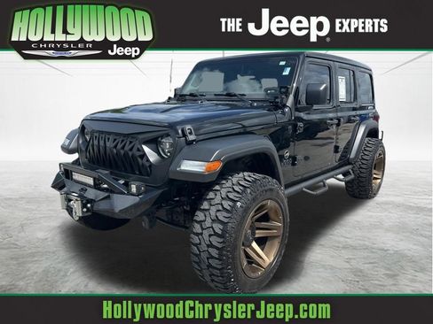 Used 2021 Jeep Wrangler Unlimited Sport AWD/4WD image 1