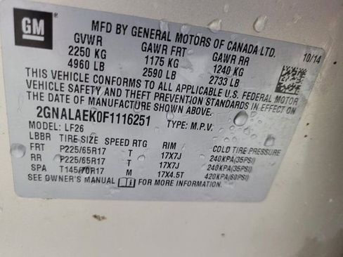 Used 2015 Chevrolet Equinox LS image 29