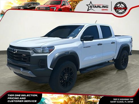 Used 2023 Chevrolet Colorado Trail Boss w/ LPO, Dark Essentials Package AWD/4WD image 1