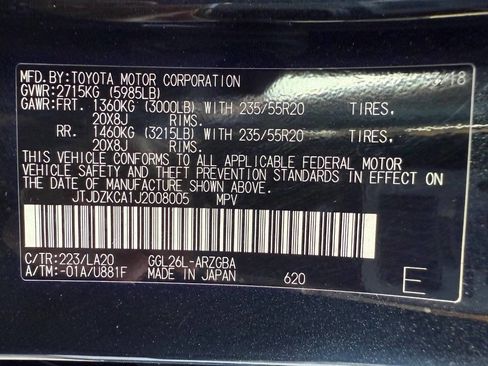 Used 2018 Lexus RX 350L Luxury w/ Accessory Package image 53