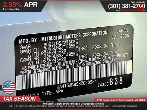 Used 2025 Mitsubishi Outlander SEL Black Edition image 20
