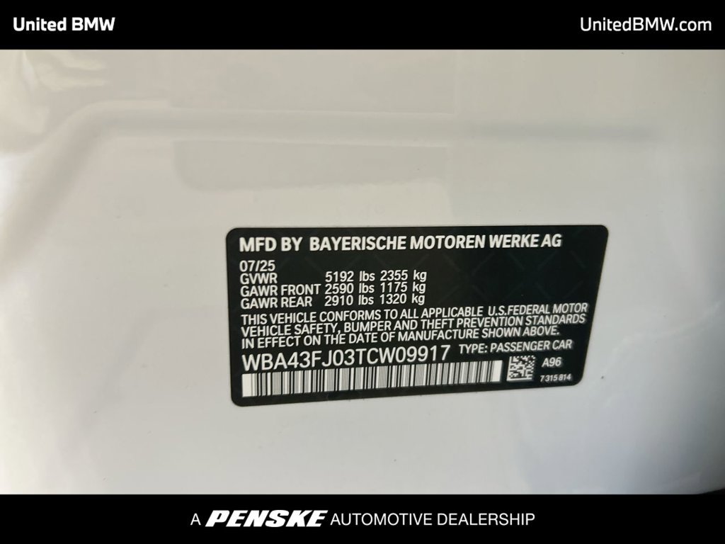 Used 2026 BMW 530i w/ M Sport Package RWD image 23