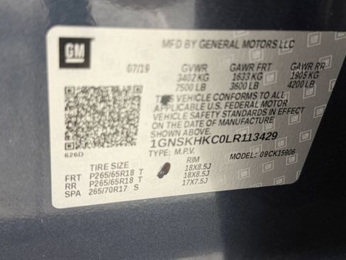 Used 2020 Chevrolet Suburban LT AWD/4WD image 36