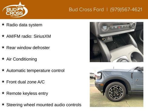 New 2025 Ford Bronco Sport Outer Banks w/ Outer Banks Tech Package+ image 8