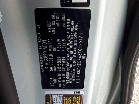 New 2026 Kia Carnival SX Prestige image 32