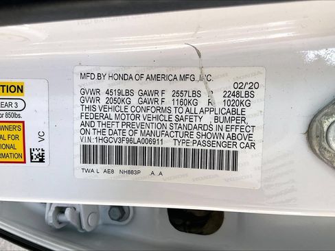 Used 2020 Honda Accord Touring image 18