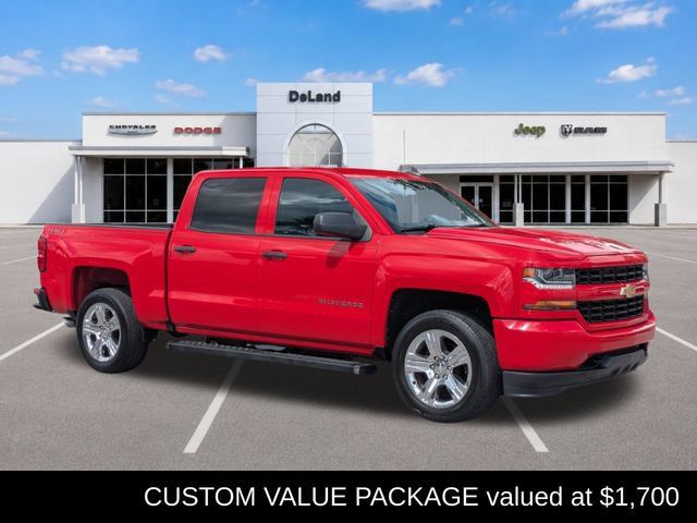 Used 2018 Chevrolet Silverado 1500 Custom w/ Custom Value Package AWD/4WD 360° Tour