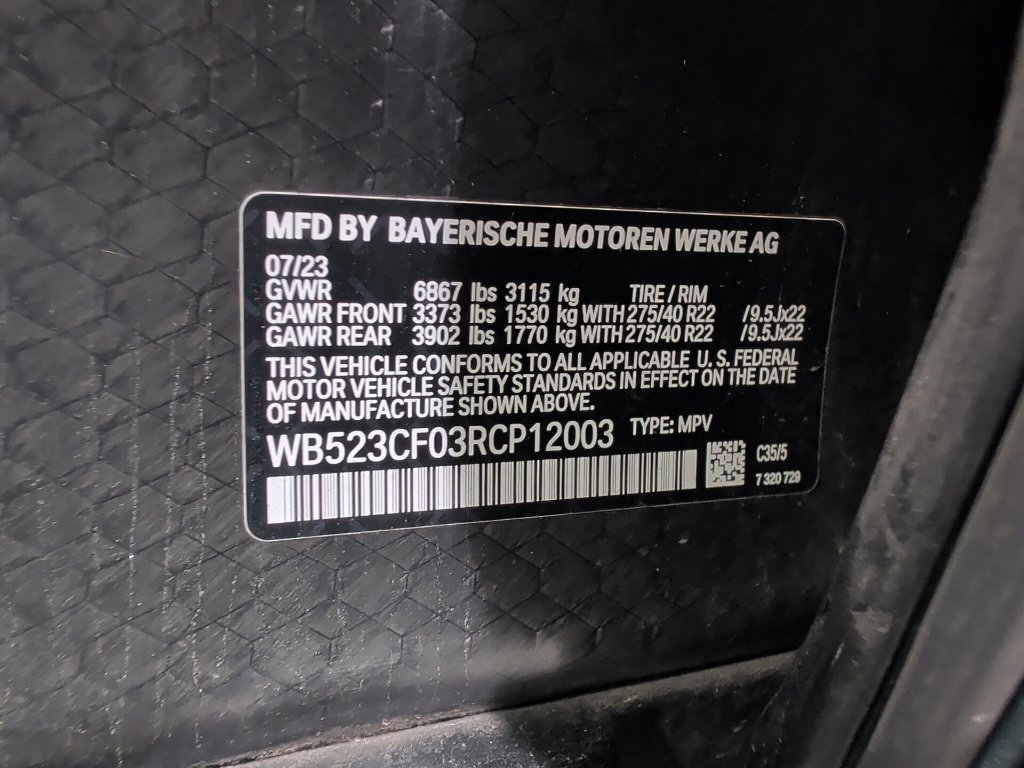 Certified 2024 BMW iX xDrive50 w/ Premium Package AWD/4WD image 15