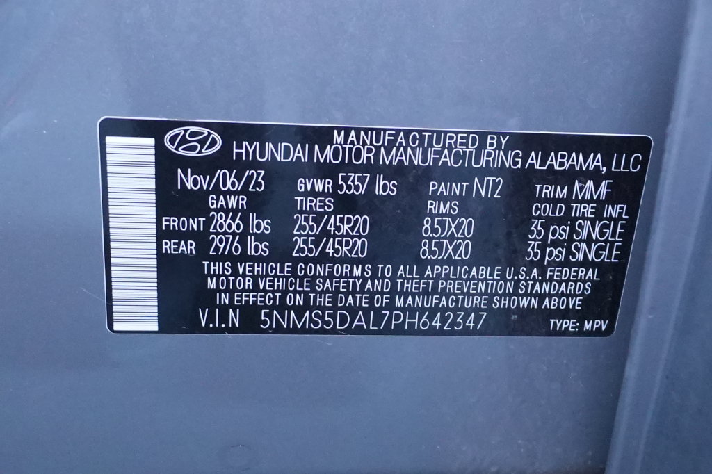 Used 2023 Hyundai Santa Fe Calligraphy AWD/4WD image 55