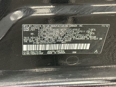 Used 2012 Toyota RAV4 4WD w/ Value Pkg image 12