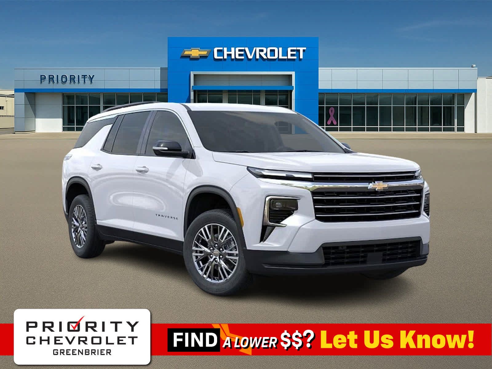 New 2027 Chevrolet Traverse LT w/ Driver Confidence Package FWD image 1