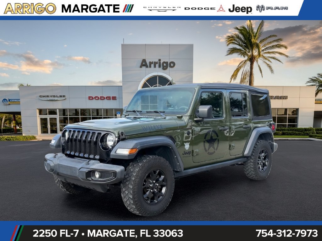 Used 2021 Jeep Wrangler Unlimited Sport AWD/4WD image 3