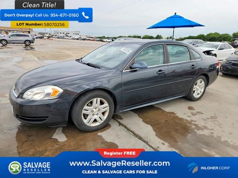Used 2014 Chevrolet Impala LT w/ LT Sunroof Package FWD image 1