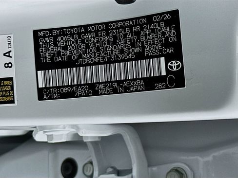 New 2026 Toyota Corolla XLE image 33