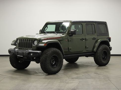 Used 2021 Jeep Wrangler Unlimited Rubicon w/ Steel Bumper Group image 4