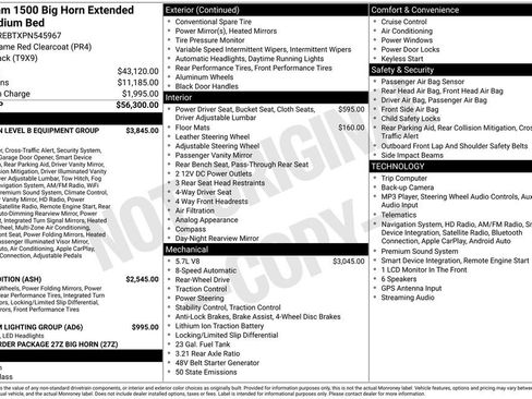 Used 2023 RAM 1500 Big Horn RWD image 7