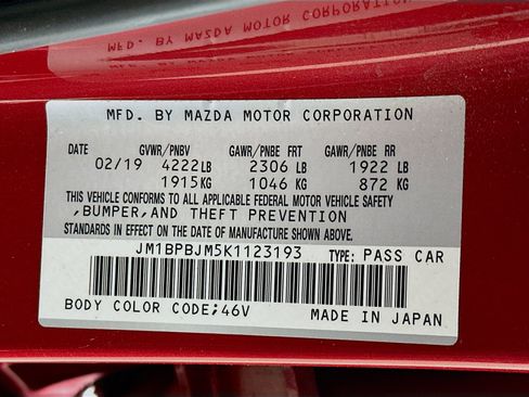 Used 2019 MAZDA MAZDA3 AWD Hatchback image 12