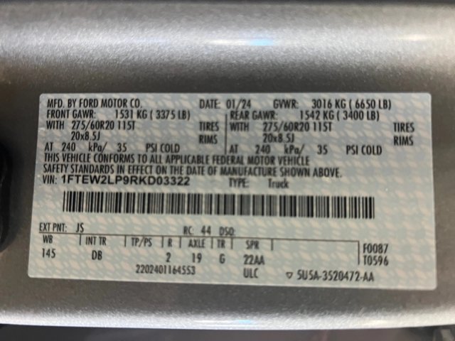 Certified 2024 Ford F150 STX AWD/4WD image 24