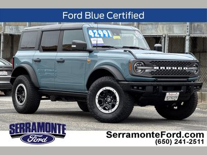 Certified 2022 Ford Bronco Badlands w/ Sasquatch Package