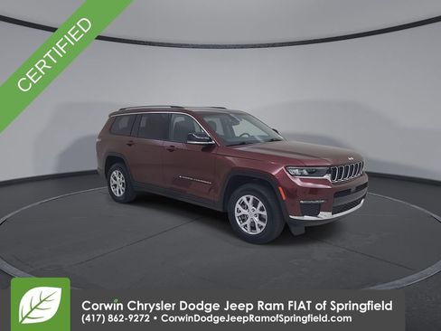 Certified 2023 Jeep Grand Cherokee L Limited AWD/4WD image 3