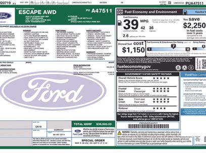 New 2023 Ford Escape Platinum