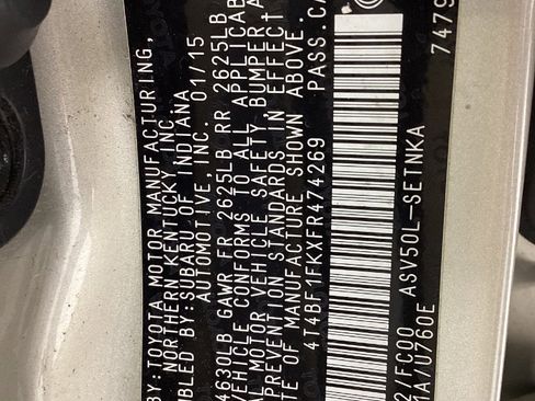 Used 2015 Toyota Camry LE image 47