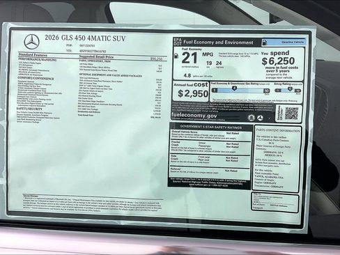 New 2026 Mercedes-Benz GLS 450 GLS 450 image 14