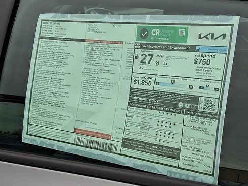 New 2026 Kia K5 GT w/ GT1 Package FWD image 19