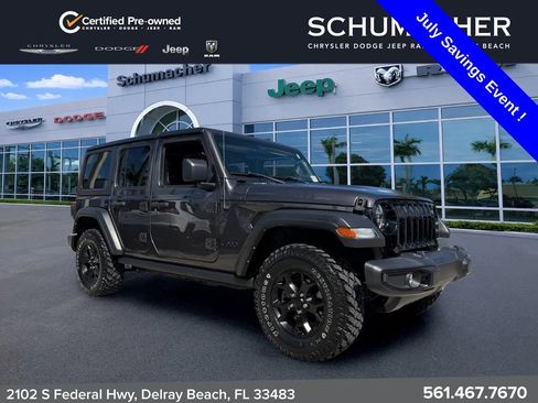 Used 2022 Jeep Wrangler Unlimited Sport AWD/4WD image 1