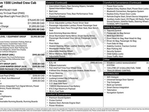 Used 2020 RAM 1500 Limited image 3