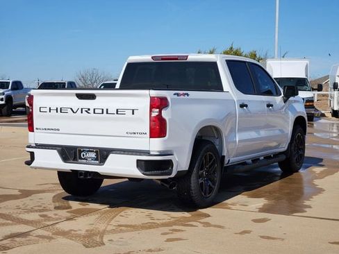 New 2026 Chevrolet Silverado 1500 Custom w/ Turbomax Blackout Package AWD/4WD image 8