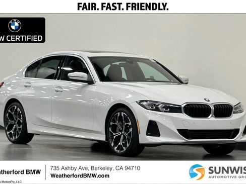 Used 2025 BMW 330i Sedan w/ Premium Package RWD image 1