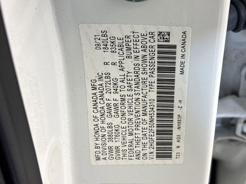 Used 2022 Honda Civic Sport image 18