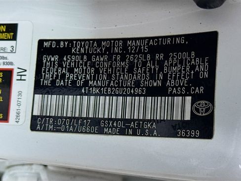 Used 2016 Toyota Avalon XLE Plus image 30