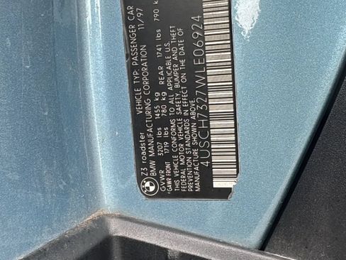 Used 1998 BMW Z3 1.9 RWD image 24