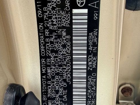 Used 2011 Toyota Prius Three FWD image 12
