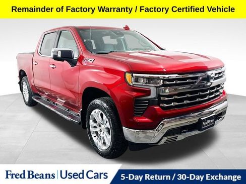 Certified 2023 Chevrolet Silverado 1500 LTZ w/ LTZ Premium Package AWD/4WD image 1