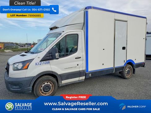 Used 2022 Ford Transit 350 w/ Upfitter Package RWD image 1