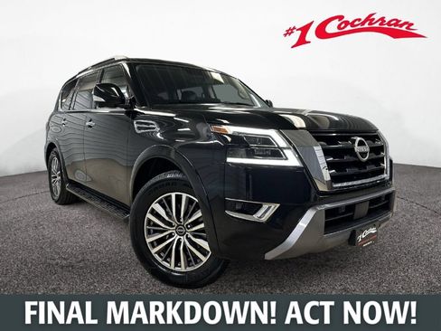 Used 2024 Nissan Armada SL w/ Captain's Chairs Package AWD/4WD image 1