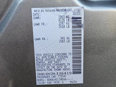 Used 2024 Nissan Altima 2.5 SV image 21