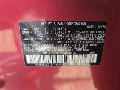 Used 2021 Subaru Outback Premium AWD/4WD image 23