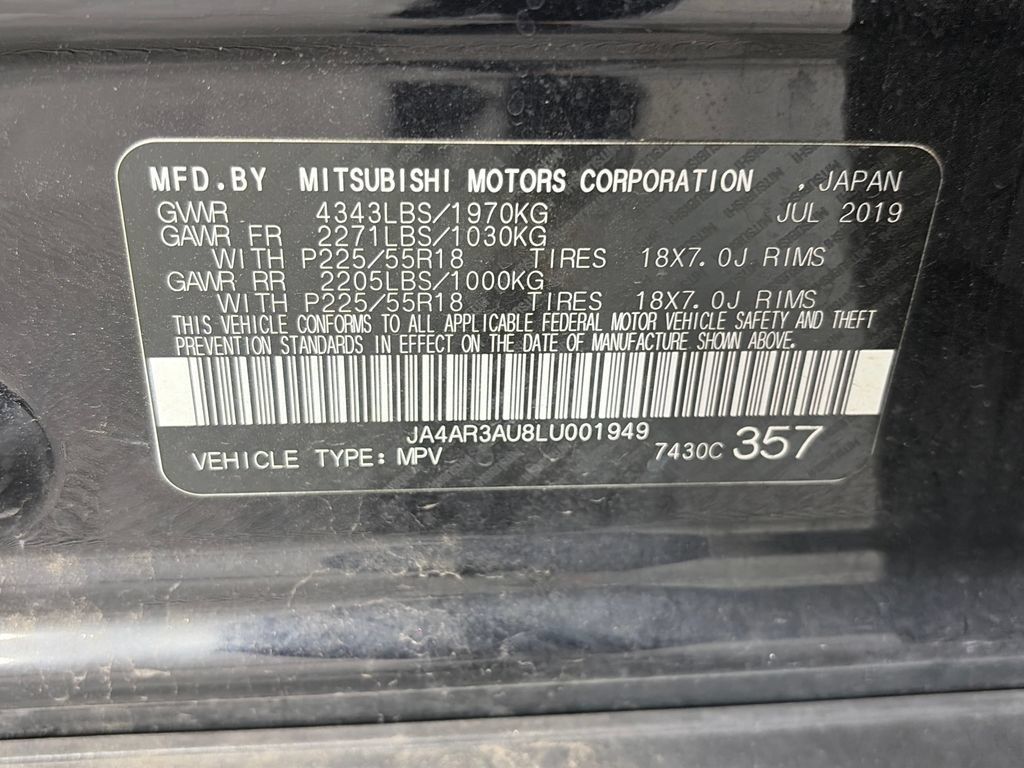 Used 2020 Mitsubishi Outlander Sport SE AWD/4WD image 9