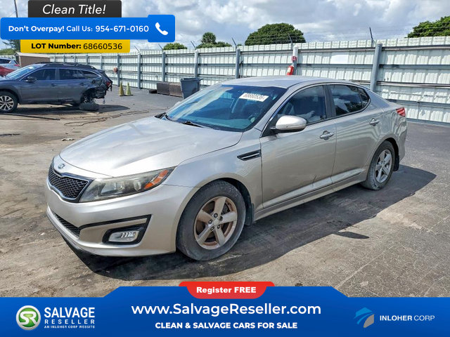Used 2015 Kia Optima LX w/ Paint Protection Film Package FWD image 1