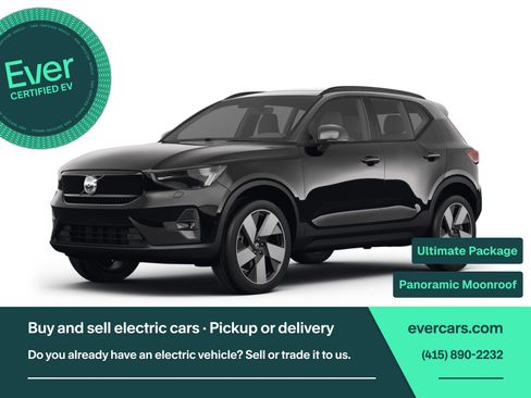 Used 2023 Volvo XC40 Recharge Ultimate AWD/4WD image 1