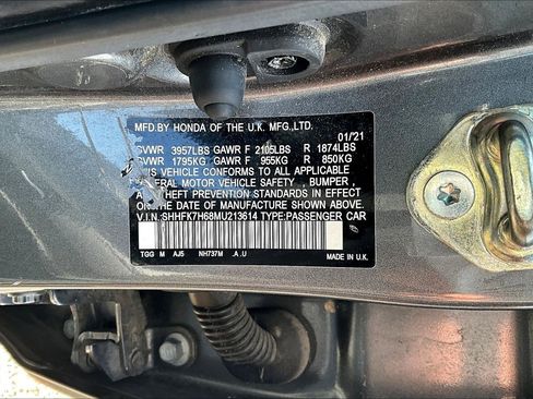 Used 2021 Honda Civic EX image 4