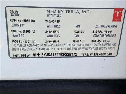 Used 2019 Tesla Model S Long Range image 27