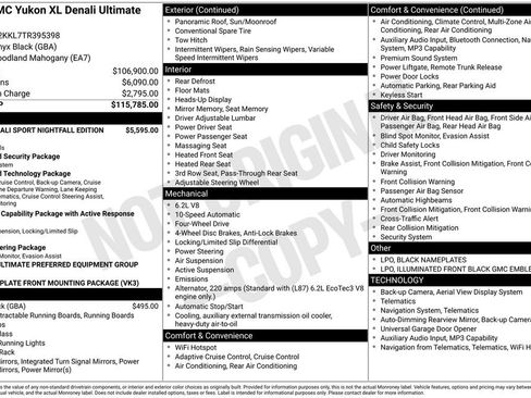 New 2026 GMC Yukon XL Denali Ultimate AWD/4WD image 5
