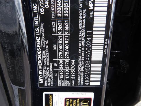 Certified 2024 Mercedes-Benz EQE AMG 4MATIC SUV image 7