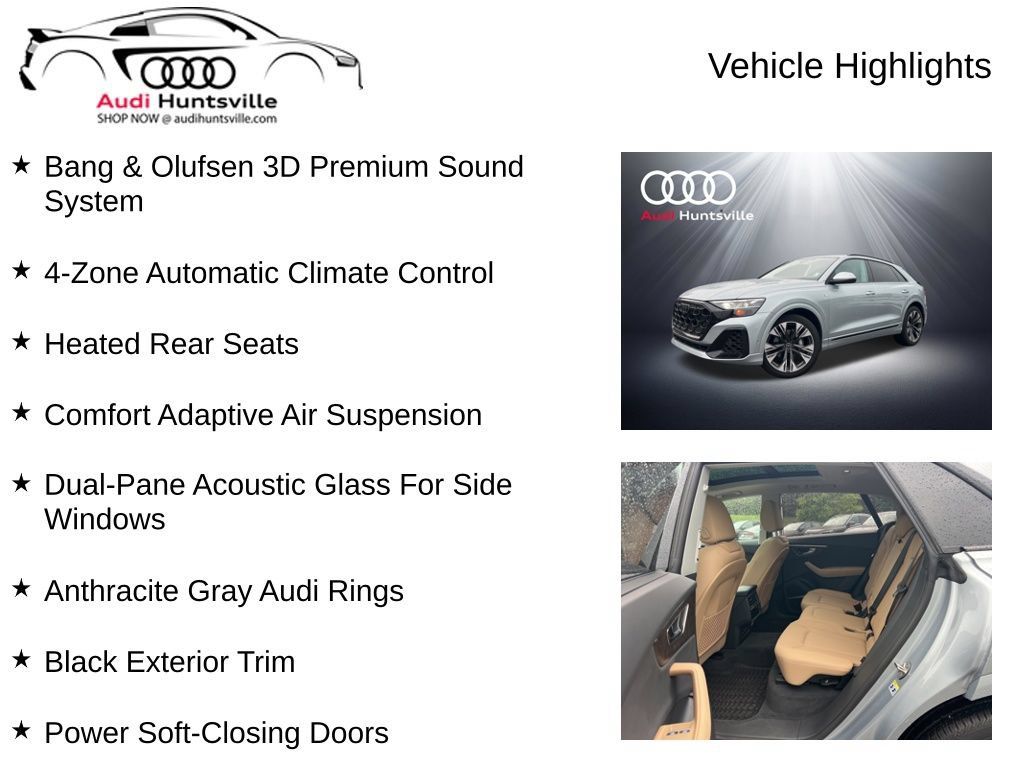 Used 2025 Audi Q8 Premium Plus w/ Premium Plus Package AWD/4WD image 12