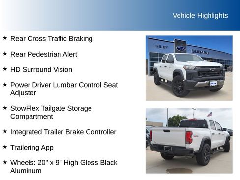 Used 2024 Chevrolet Colorado Trail Boss w/ Technology Package AWD/4WD image 15